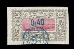 O COTE DES SOMALIS - O - N°25 - 0,40 S/2F - Belle Oblit. - TB - Other & Unclassified