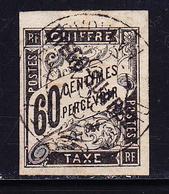 O DIEGO SUAREZ - TIMBRES TAXES - O - N°12 - 60c Noir - Signé Calves - TB - Autres & Non Classés