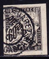 O DIEGO SUAREZ - TIMBRES TAXES - O - N°12 - 60c Noir - Signé Calves - TB - Sonstige & Ohne Zuordnung