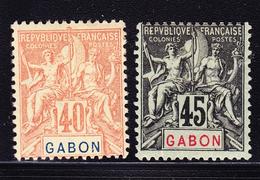 * GABON - * - N°26/27 - 2 Valeurs - TB - Sonstige & Ohne Zuordnung