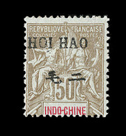 ** BUREAUX CHINOIS - HOÏ - HAO - ** - N°28 - 50c Bistre Et Rouge - TB - Other & Unclassified