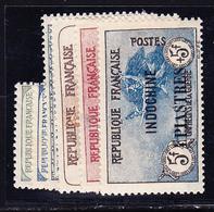 ** INDOCHINE - ** - N°90/95 - Gomme Coloniale (le 95 BC) - TB - Other & Unclassified