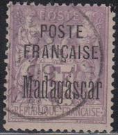 O MADAGASCAR - O - N°22 - 5F Violet - TB - Andere & Zonder Classificatie