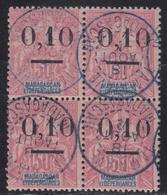 O MADAGASCAR - O - N°53II- Bloc De 4 - Gros "O" - TB/SUP - Other & Unclassified