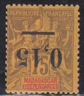 ** MADAGASCAR - ** - N°54a - 0,15 S. 75c - Surch. Renversée - TB - Otros & Sin Clasificación