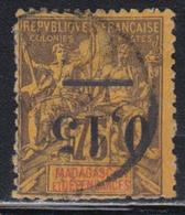 O MADAGASCAR - O - N°54a - 0,15 S. 75c - Surch. Renversée - TB - Other & Unclassified