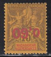 * MADAGASCAR - * - N°122 - 0,60 S. 75c - Surch. Renversée - Signé A. Brun - TB - Other & Unclassified