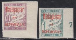 ** MADAGASCAR - TIMBRES TAXE - ** - N°5 Cdf , 7 Mill. 7 - TB - Other & Unclassified
