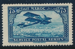 ** MAROC - POSTE AERIENNE - ** - N°4 - Inf. Rousseurs - Sinon TB - Vide