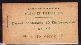 ** MAURITANIE - CARNETS - ** - N°20 - Carnet De 40, Petite Fente En Couverture - Sinon TB - Andere & Zonder Classificatie