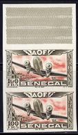 ** SENEGAL - POSTE AERIENNE - ** - N°30 - Paire N. Dentelée - Bdf - Essai De Couleur - TB - Otros & Sin Clasificación