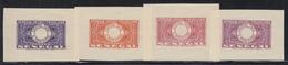 (*) SENEGAL - TIMBRES TAXE  - (*) - Type De 1935 - 4 épreuves Sans Valeur - N. Dentelé - TB - Other & Unclassified