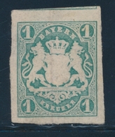 * BAVIERE - * - N°15a - 1k Vert-bleu - Belles Marges - TB - Other & Unclassified