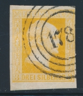 O PRUSSE - O - N°8 - 3s. Ocre - Obl "178" - Bdf - Signé A. Brun -TB - Sonstige & Ohne Zuordnung