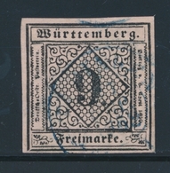 O WURTEMBERG - O - N°4 - 9k. Rose - TB - Other & Unclassified