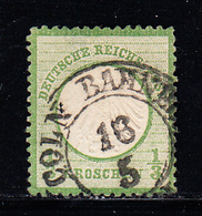 O ALLEMAGNE - EMPIRE  - O - N°2 - 1/3gr Vert - TB - Gebraucht