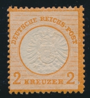 * ALLEMAGNE - EMPIRE  - * - N°21 - 2k. Orange - TB - Used Stamps