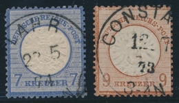 O ALLEMAGNE - EMPIRE  - O - N°23/24 - Les 2 Val. - Ex. Choisis- TB - Used Stamps