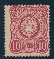 ** ALLEMAGNE - EMPIRE  - ** - N°32 - 10p. Rose Carmin - Lég. Pli D'angle - Usados