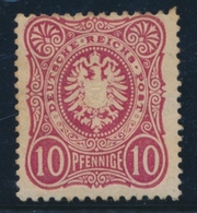 * ALLEMAGNE - EMPIRE  - * - N°32 - 10p. Rose Carmin - TB - Used Stamps