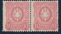** ALLEMAGNE - EMPIRE  - ** - N°38 - 10p. Rouge - TB - Used Stamps