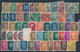 O ALLEMAGNE - REPUBLIQUE WEIMAR - O - N°348/67, 379/92, 401/14 = 54 T. Obl. Càd - B/TB - Unused Stamps