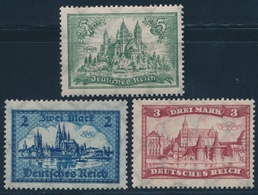 ** ALLEMAGNE - REPUBLIQUE WEIMAR - ** - N°356/8 - Les 3 Val. - TB - Unused Stamps