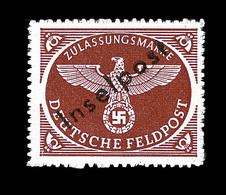 ** ALLEMAGNE - FELDPOST  - ** - MI N°6 - Signé Georg Bühler - Léger Pli Sinon TB - Occupation 1938-45