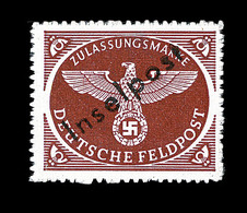 ** ALLEMAGNE - FELDPOST  - ** - MI N°6 - Signé Georg Bühler - Léger Pli Sinon TB - Ocupación 1938 – 45