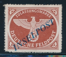 * ALLEMAGNE - FELDPOST  - * - MI N°10Bc - Signé Stuckert - TB - Occupation 1938-45