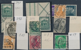 O ALLEMAGNE - TIMBRES SE TENANT - O - Mi N° W7, S11, S13, W59, S92, S94, S291 - TB - Zusammendrucke