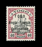 * TOGO BUREAU ALLEMAND - * - N°38 - Type I - 40pfg - Signé A. Brun - TB - Andere & Zonder Classificatie