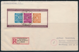 L ALLEMAGNE - ZONE AAS - L - N°1 - ND - Obl Grd Cachet  Berlin C2 - 15/12/1946 S/recom. - TB - Privatpost