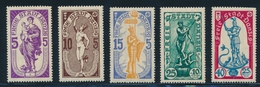 ** DANTZIG - ** - N°230/34 - Secours D'Hiver - TB - Andere & Zonder Classificatie