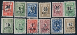 O MEMEL - O - N°156/68 Sf N°163 - Timbres De 1923 - TB - Memel (Klaïpeda) 1923