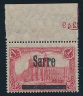 ** SARRE  - ** - N°17 - 1M Carmin - Bdf - TB - Other & Unclassified