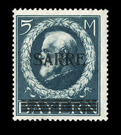 ** SARRE  - ** - N°30 - 5M Bleu -  Signé JF Brun  - TB - Sonstige & Ohne Zuordnung