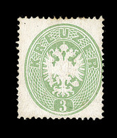 * AUTRICHE - * - N°23 - 3K Vert Signé - TB - Unused Stamps