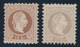 * AUTRICHE - * - N°37/38 - Les 2 Val. - TB - Unused Stamps