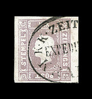 O AUTRICHE - TIMBRES JOURNAUX - O - N°6 - 1,05K Violet Gris - TB - Journaux