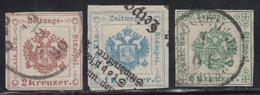 O AUTRICHE - TIMBRES TAXE-JOURNAUX - O - N°1/3 - TB - Postage Due