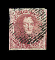 O BELGIQUE - O - N°5 - 40c Carmin - TB - 1849 Hombreras