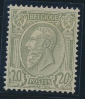 * BELGIQUE  - * - N°47 - 20c Olive S/vert - TB - 1849 Hombreras