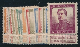 * BELGIQUE - * - N°108/25, Qq **  - Le 122 (5F) - Quasi ** - TB - 1849 Epaulettes