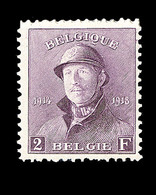 ** BELGIQUE - ** - N°176 - 2F Violet - Roi Casqué - TB - 1849 Epaulettes