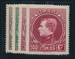 * BELGIQUE - * - N°289/92 - TB - 1849 Epaulettes