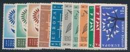 ** CHYPRE - ** - N°207/9, 217/9, 232/4, 350/2 - Europa 1962/65 Complet - TB - Neufs