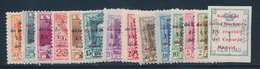 * ESPAGNE - * - N°380/92 - Chiffres 000.000 Au Verso + Exprès N°6 - TB - ...-1850 Prephilately