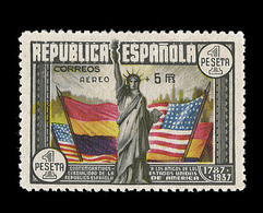 * ESPAGNE - POSTE AERIENNE  - * - N°194 - Constitution Des Etats Unis - TB - Neufs