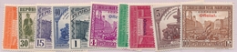 ** ESPAGNE - TIMBRES SERVICE - ** - N°20/29 - N°29* - TB - Dienstmarken